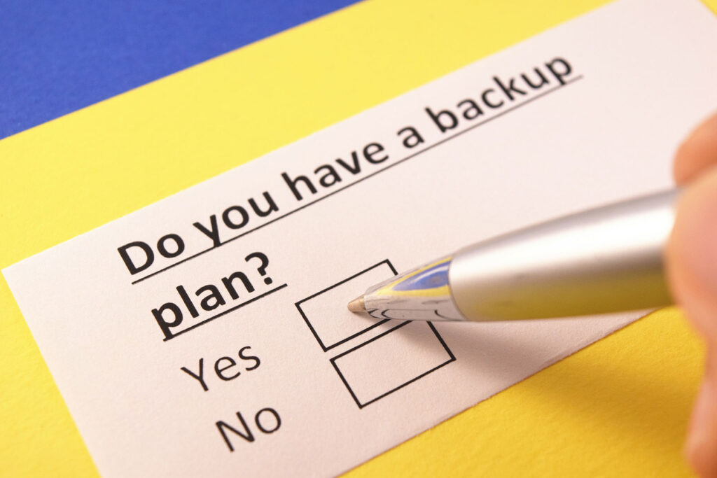 How to get started on your backup plan